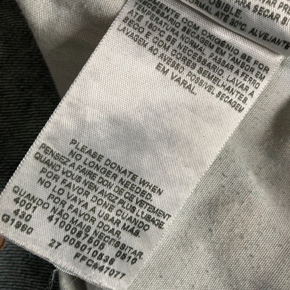 Vintage 90s Levis 501 Jeans Mens 32x34Dark Wash Straight Leg Button Fly Stretch - Picture 8 of 15